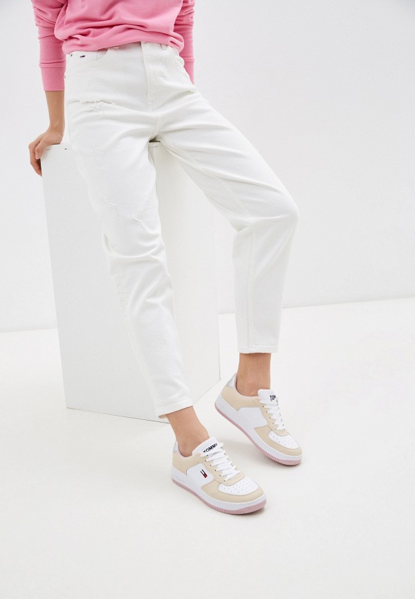 

Джинсы Tommy Jeans, Белый, MOM JEAN ULTRA HR