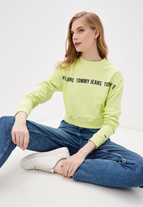 

Свитшот Tommy Jeans, Зеленый