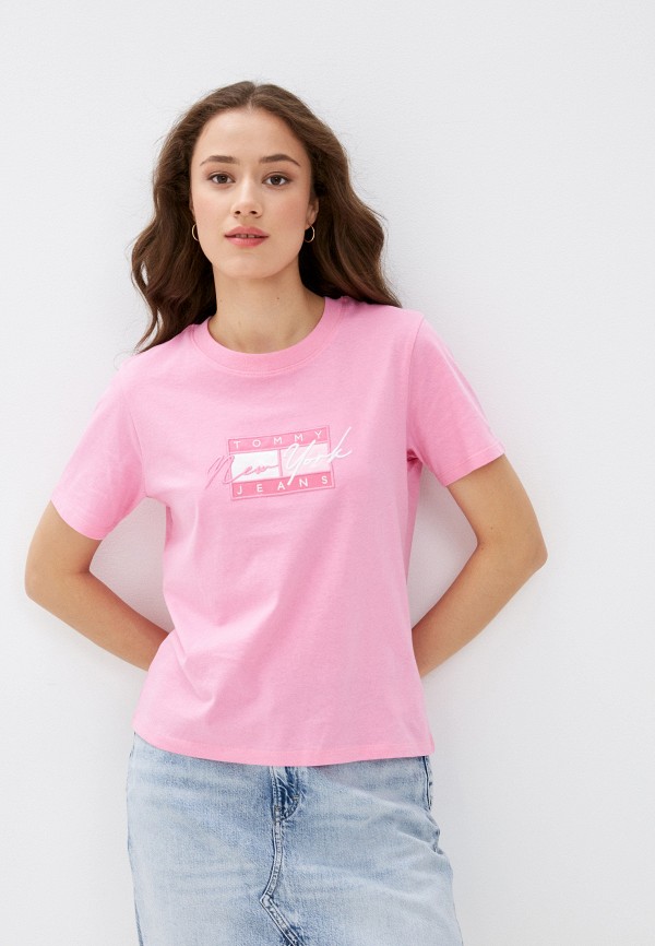 

Футболка Tommy Jeans, Розовый
