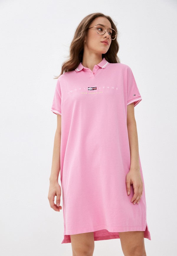 

Платье Tommy Jeans, Розовый
