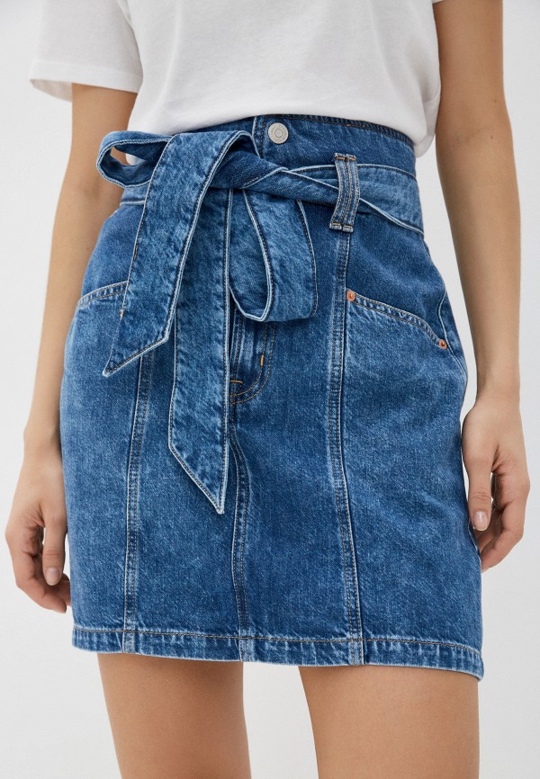 

Юбка джинсовая Tommy Jeans, Синий