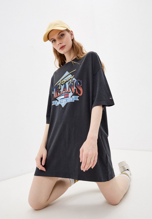 

Платье Tommy Jeans, Серый