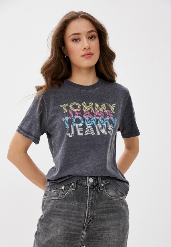 

Футболка Tommy Jeans, Серый