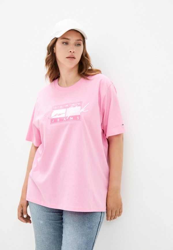 

Футболка Tommy Jeans, Розовый