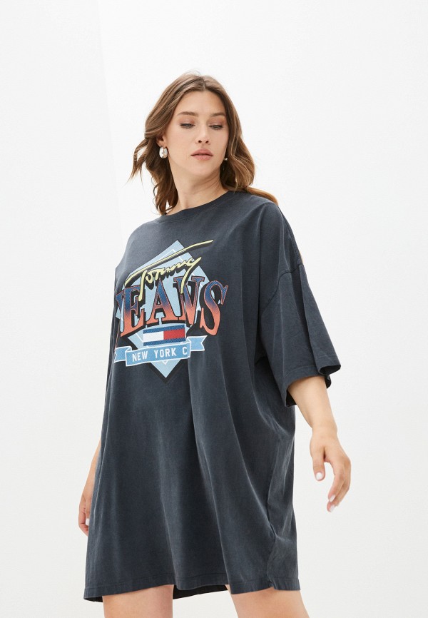 

Платье Tommy Jeans, Серый