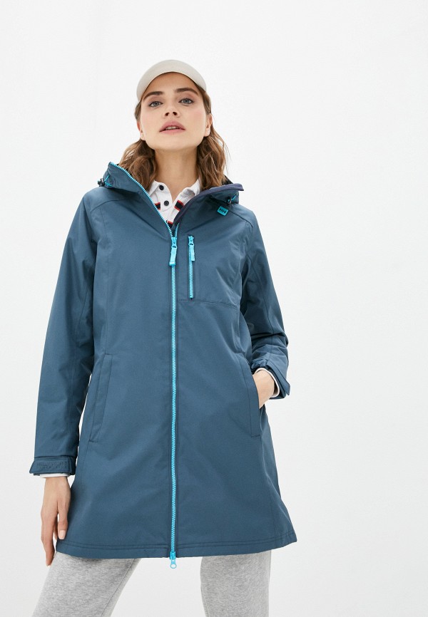 

Плащ Helly Hansen, Бирюзовый, W LONG BELFAST JACKET