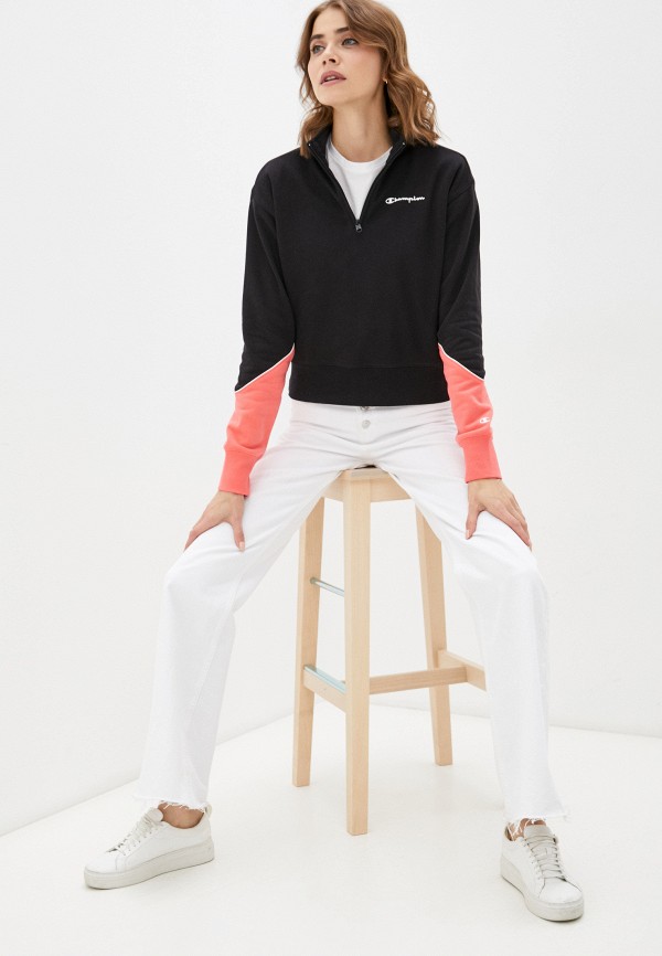 

Олимпийка Champion, Черный, LEGACY Half Zip Sweatshirt