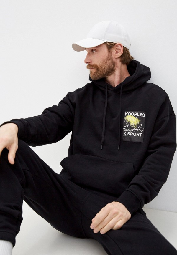 

Худи The Kooples Sport, Черный