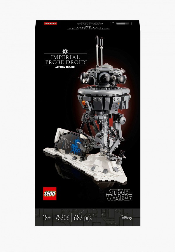 

Конструктор Star Wars LEGO, Разноцветный, Имперский разведывательный дроид