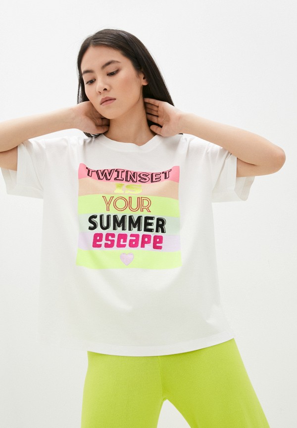 

Футболка Twinset Milano, Белый, U&B