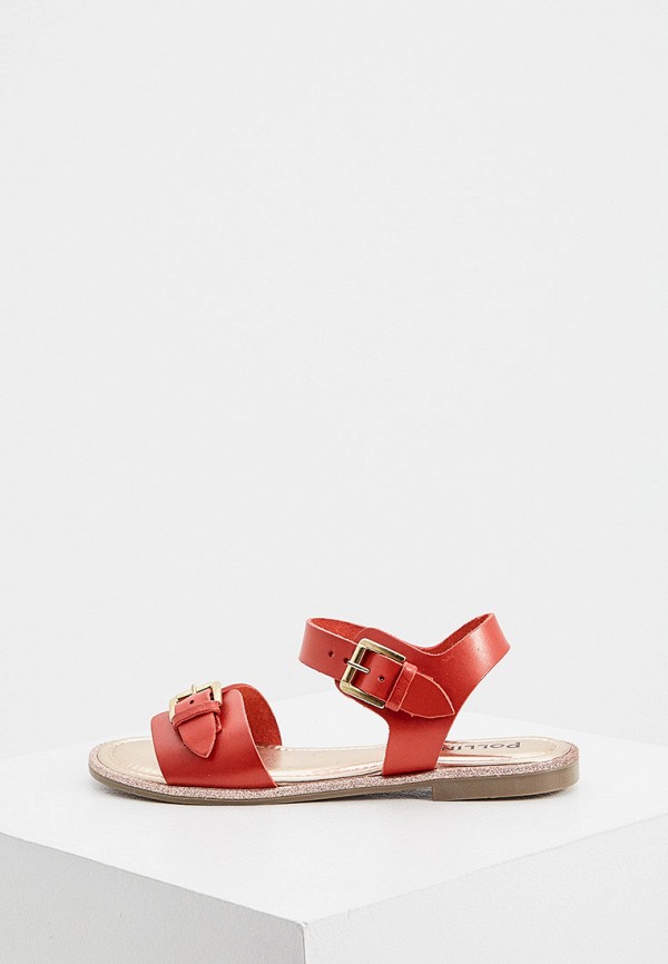 

Сандалии Pollini, Красный