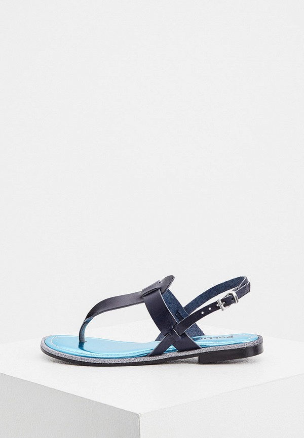 

Сандалии Pollini, Синий