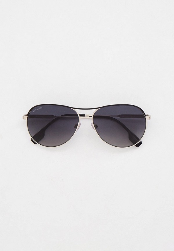 

Очки солнцезащитные Burberry, Серебряный, BE3122 1005T3