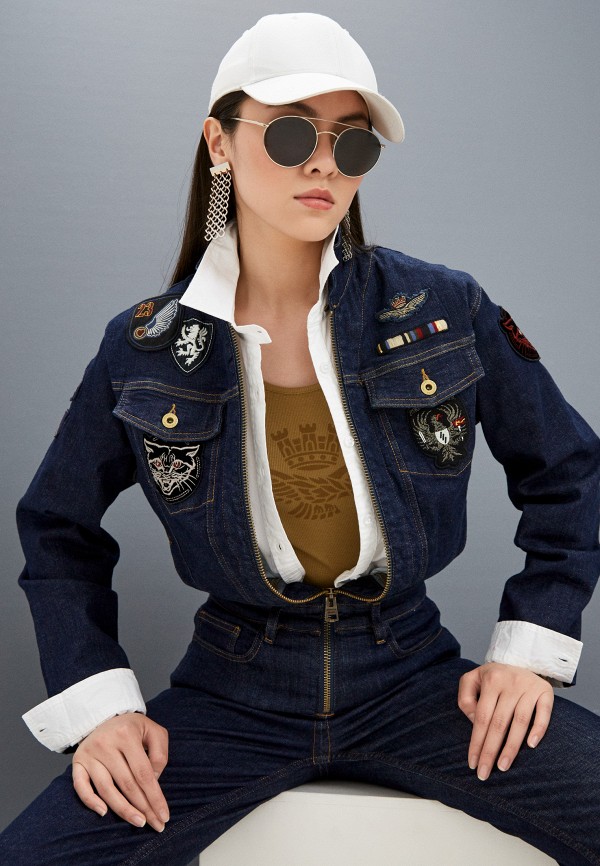 фото Комбинезон джинсовый aeronautica militare