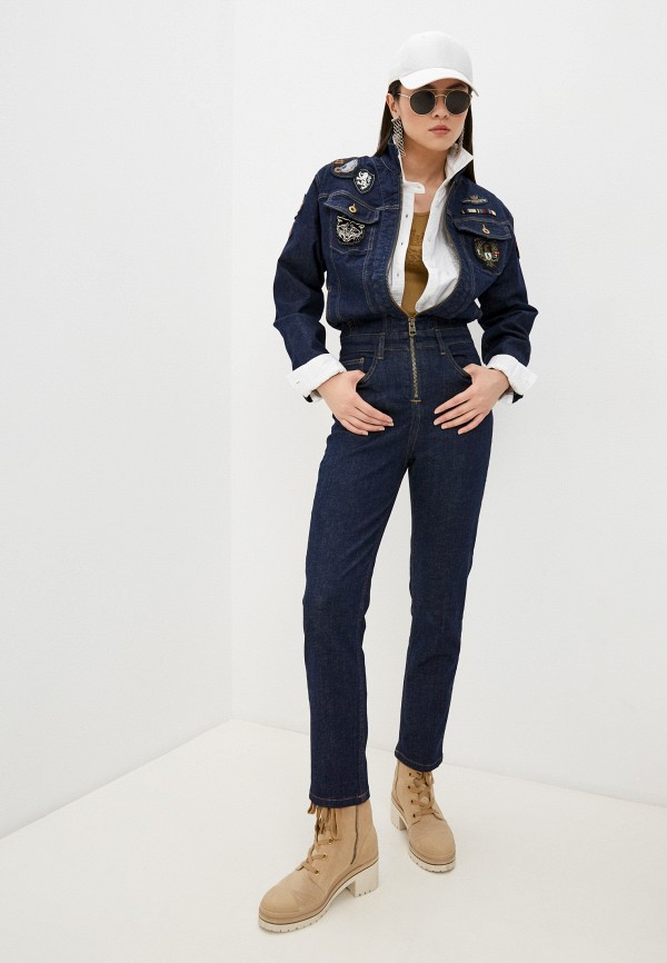 фото Комбинезон джинсовый aeronautica militare