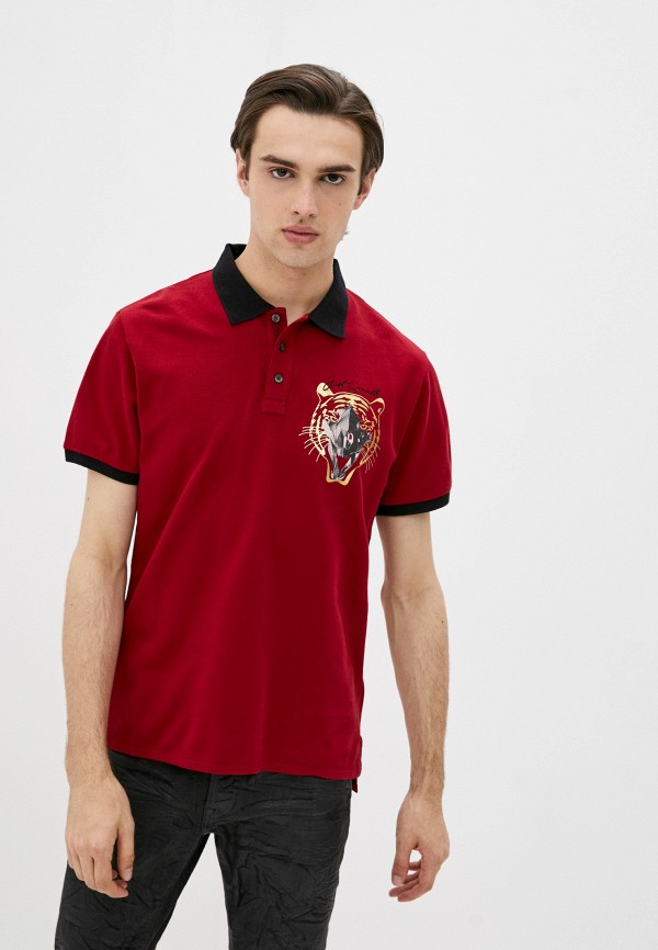 

Поло Just Cavalli, Бордовый