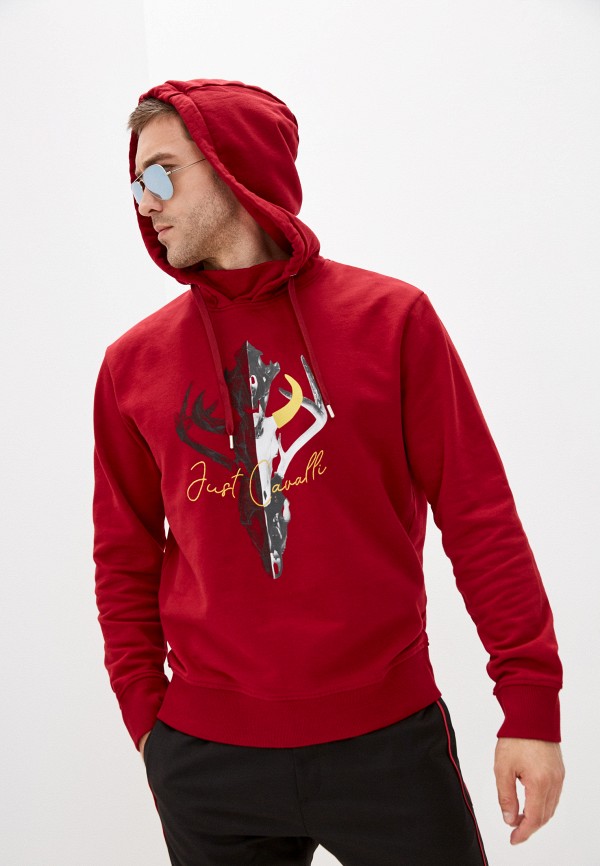 

Худи Just Cavalli, Бордовый