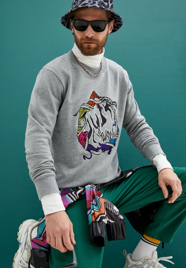 

Свитшот Just Cavalli, Серый