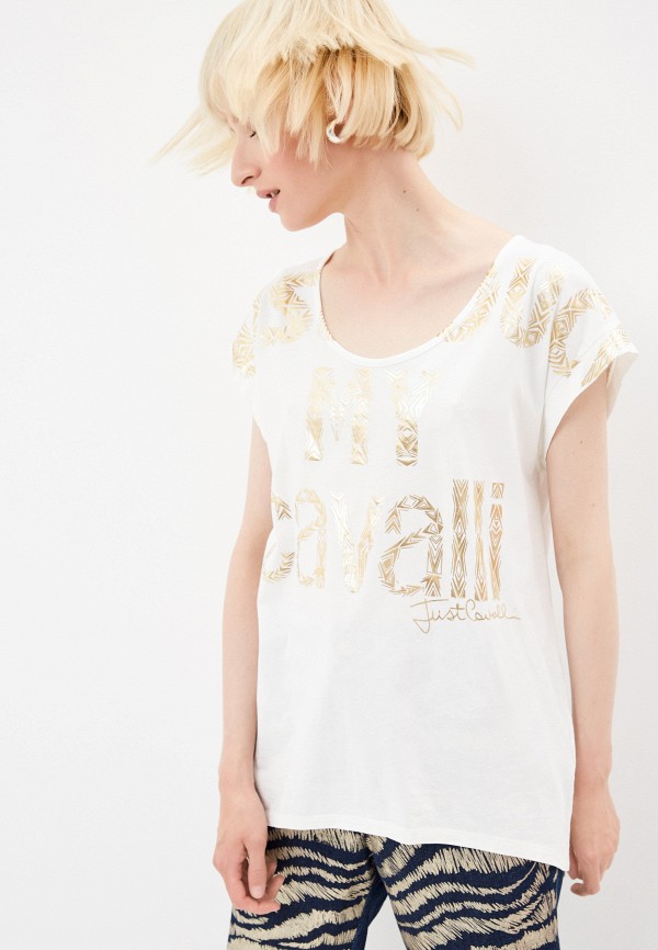 

Футболка Just Cavalli, Белый, Just Cavalli RTLAAG969501