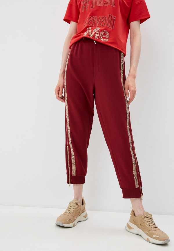 

Брюки Just Cavalli, Бордовый