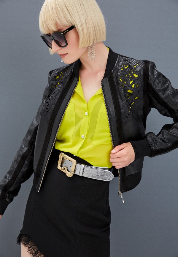 фото Куртка кожаная just cavalli