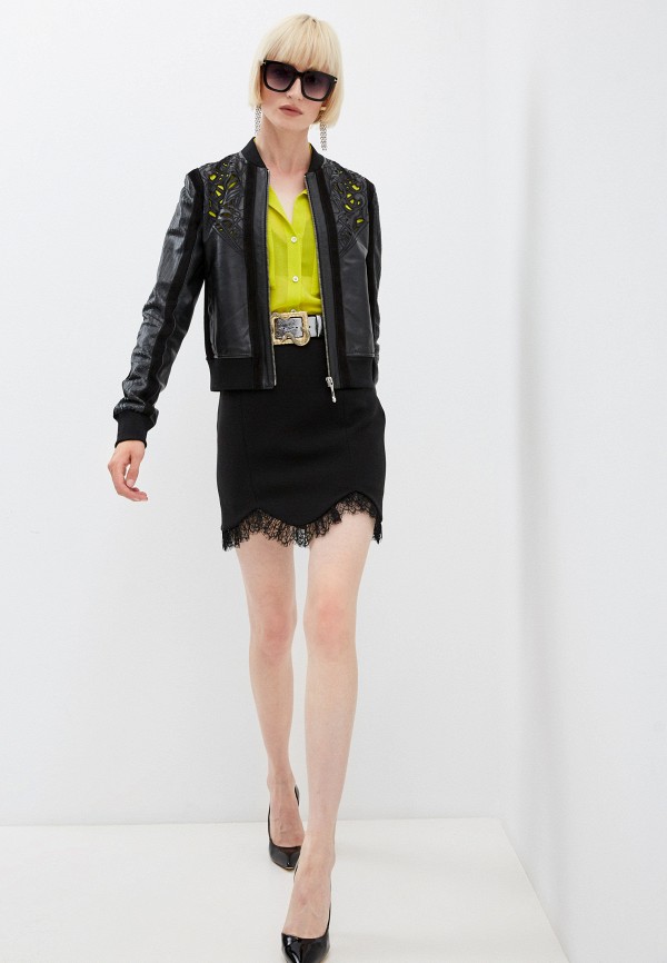 фото Куртка кожаная just cavalli