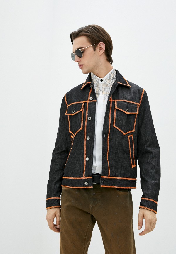 

Куртка джинсовая Just Cavalli, Черный, Just Cavalli RTLAAG979401