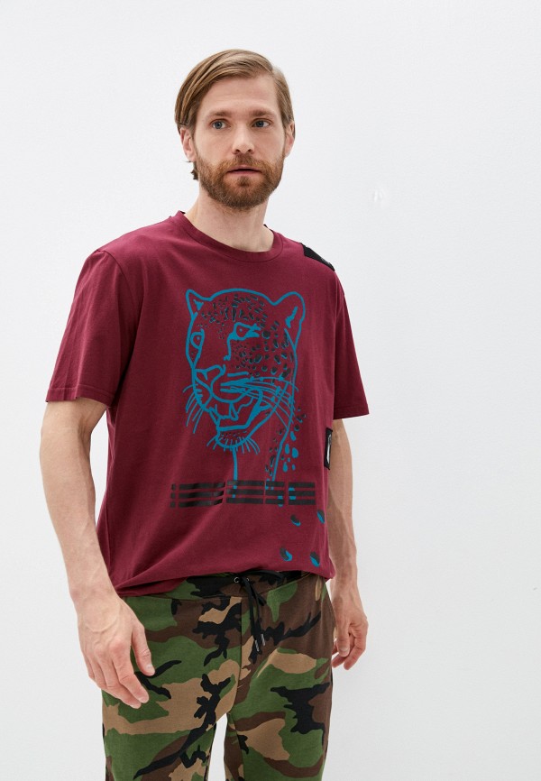 

Футболка Just Cavalli, Бордовый, Just Cavalli RTLAAG983601