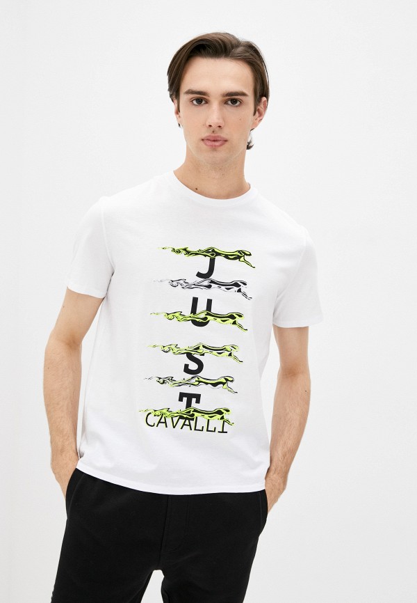 

Футболка Just Cavalli, Белый, Just Cavalli RTLAAG984901