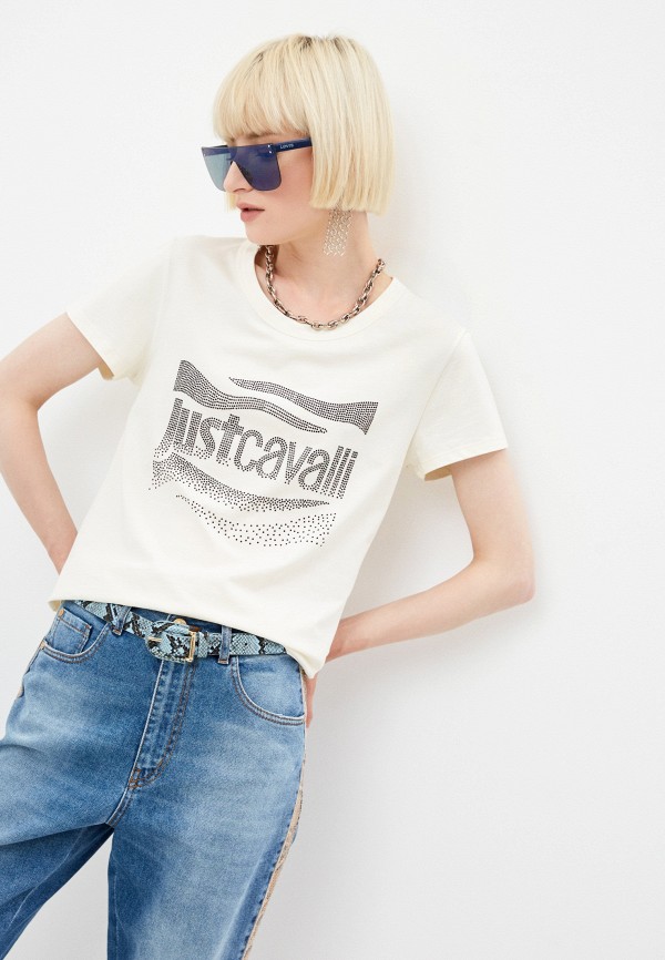 

Футболка Just Cavalli, Бежевый, Just Cavalli RTLAAH000601