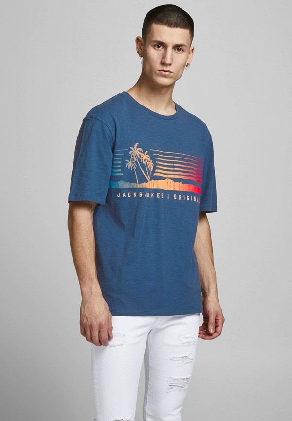 

Футболка Jack & Jones, Синий