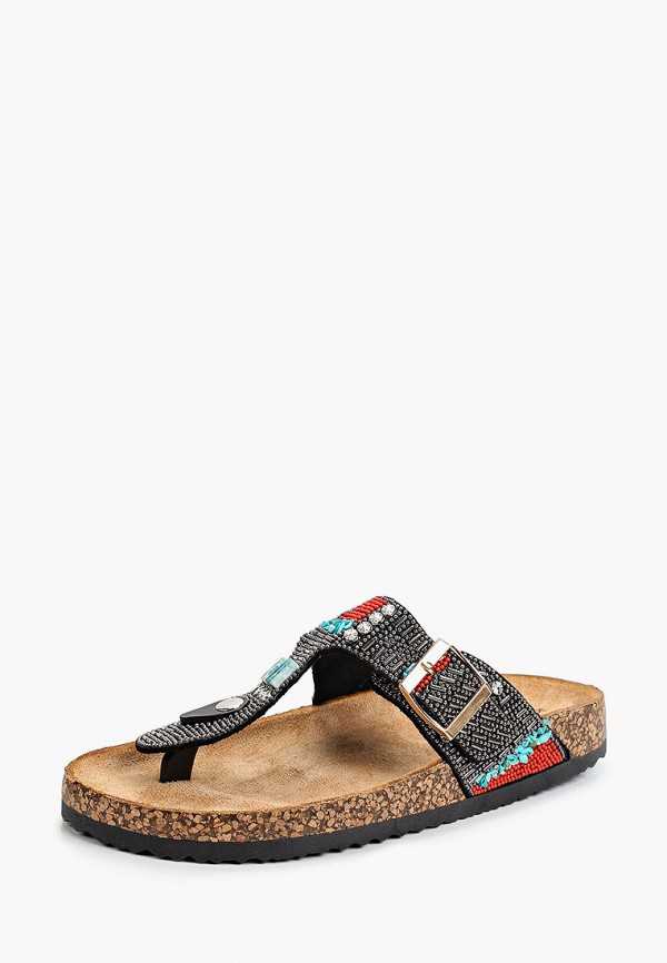 

Сабо Ideal Shoes, Черный, Ideal Shoes RTLAAH117401