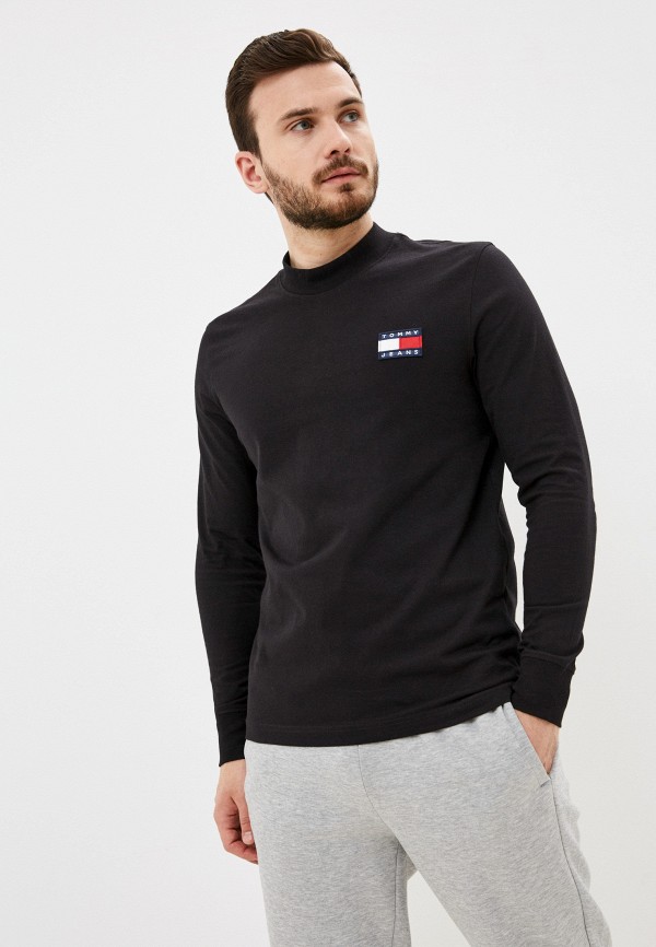 

Лонгслив Tommy Jeans, Черный