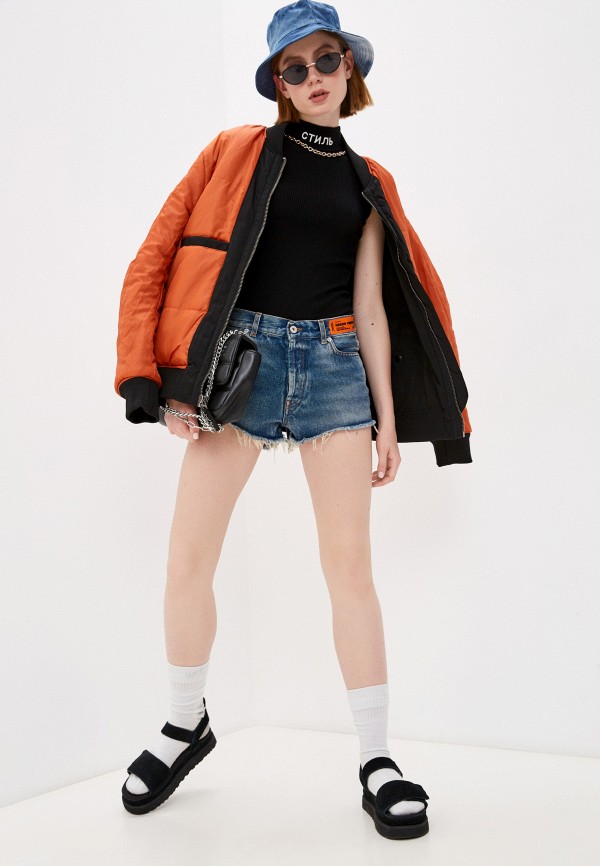 

Шорты джинсовые Heron Preston, Синий, Heron Preston RTLAAH225501