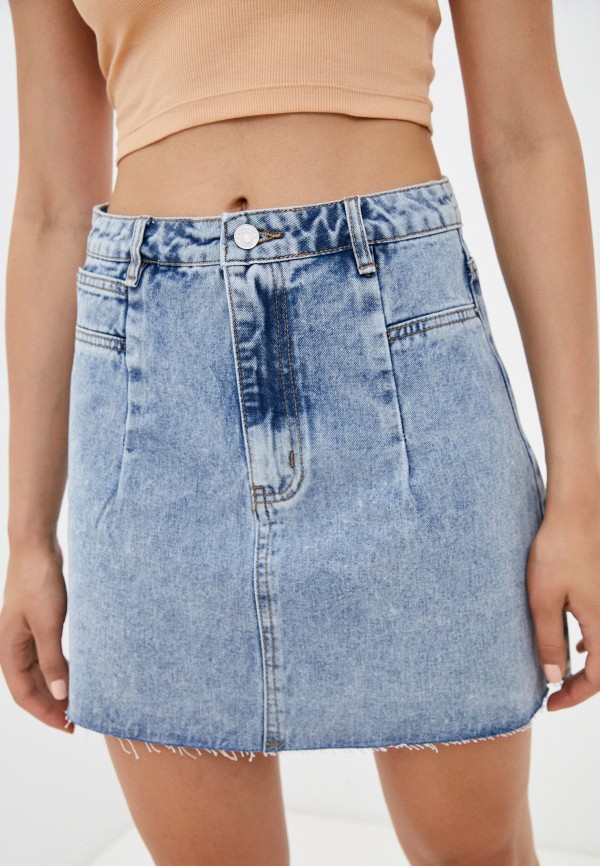 

Юбка джинсовая Missguided, Голубой