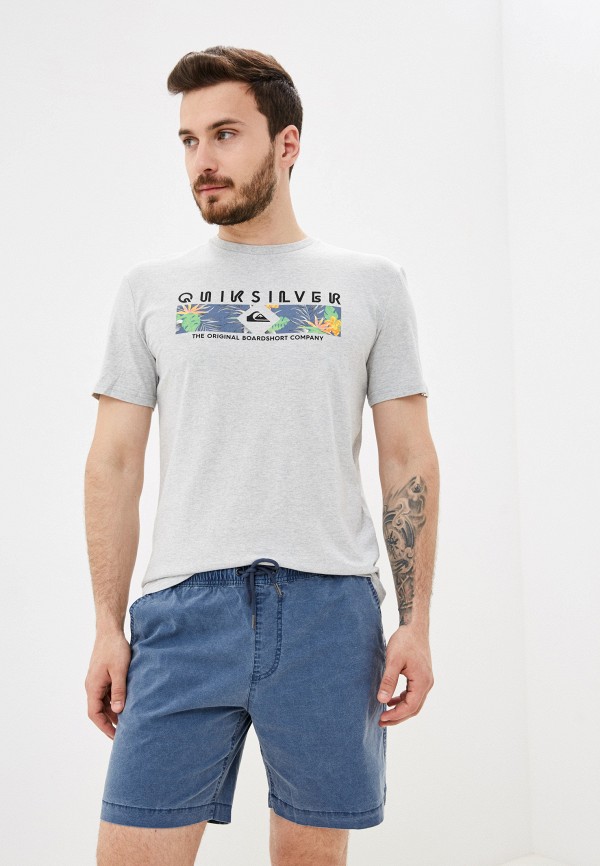 

Футболка Quiksilver, Серый, DISTANTSHORESS M TEES SGRH