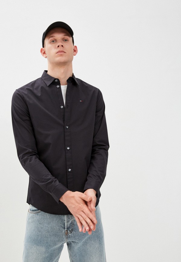 

Рубашка Tommy Jeans, Черный