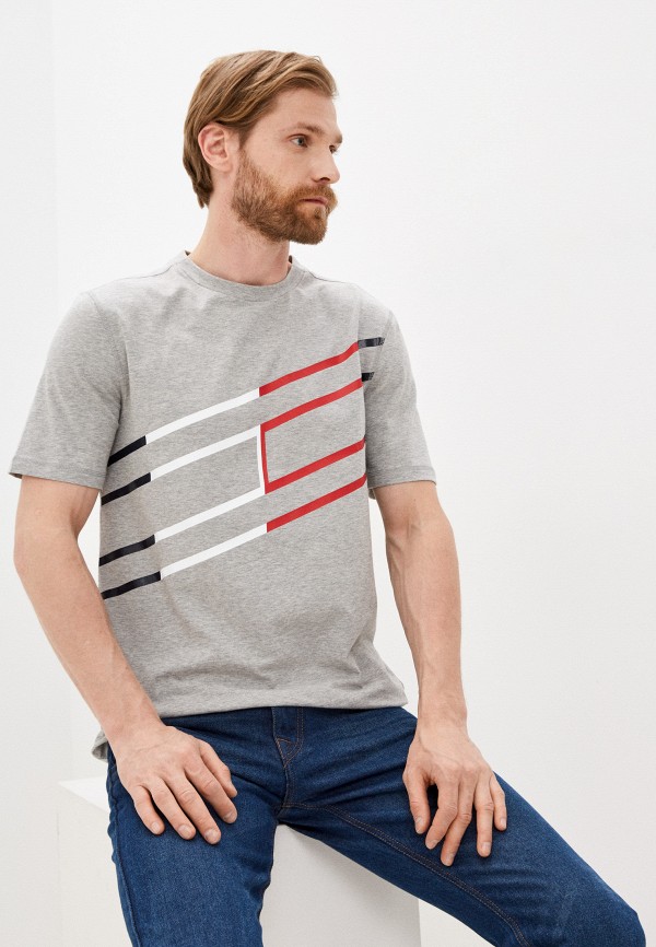 

Футболка Tommy Hilfiger, Серый, SPORT