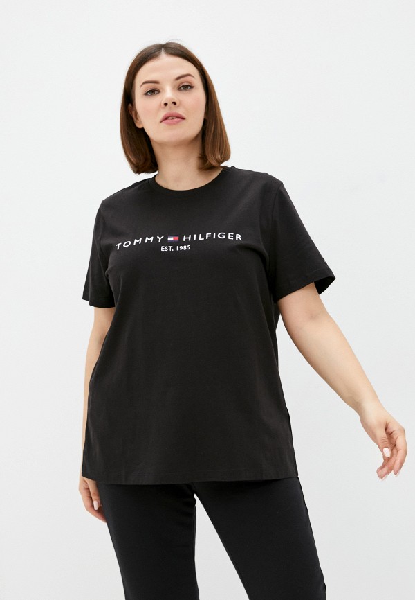 

Футболка Tommy Hilfiger, Черный, CURVE