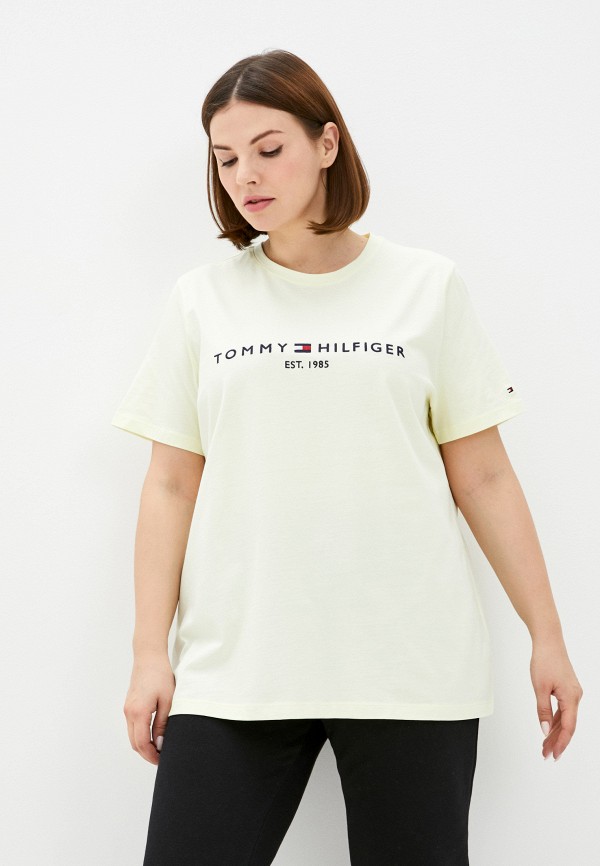

Футболка Tommy Hilfiger, Желтый, CURVE