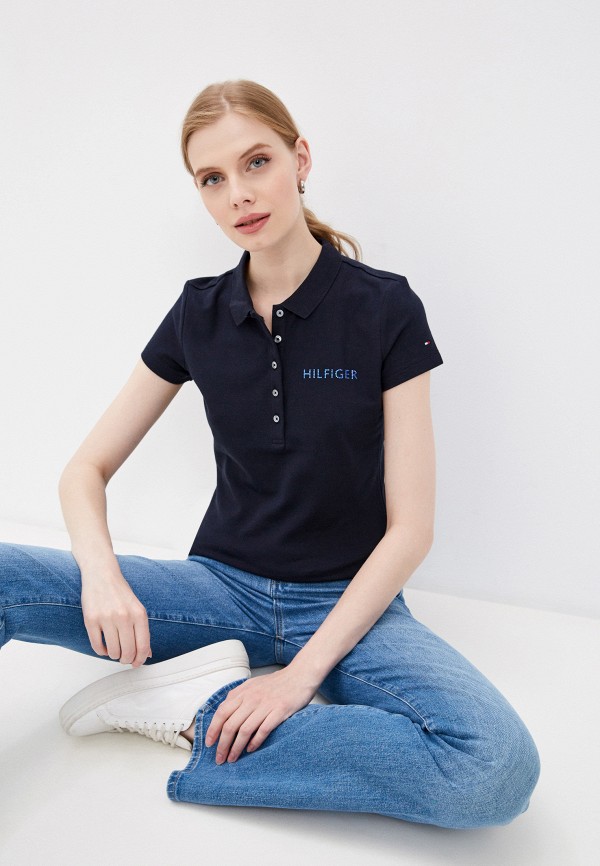 

Поло Tommy Hilfiger, Синий