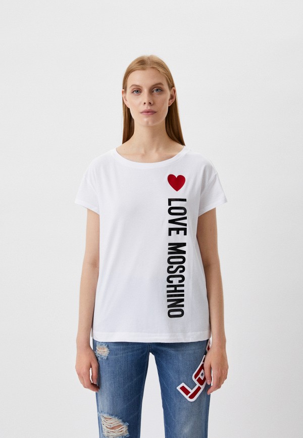 

Футболка Love Moschino, Белый