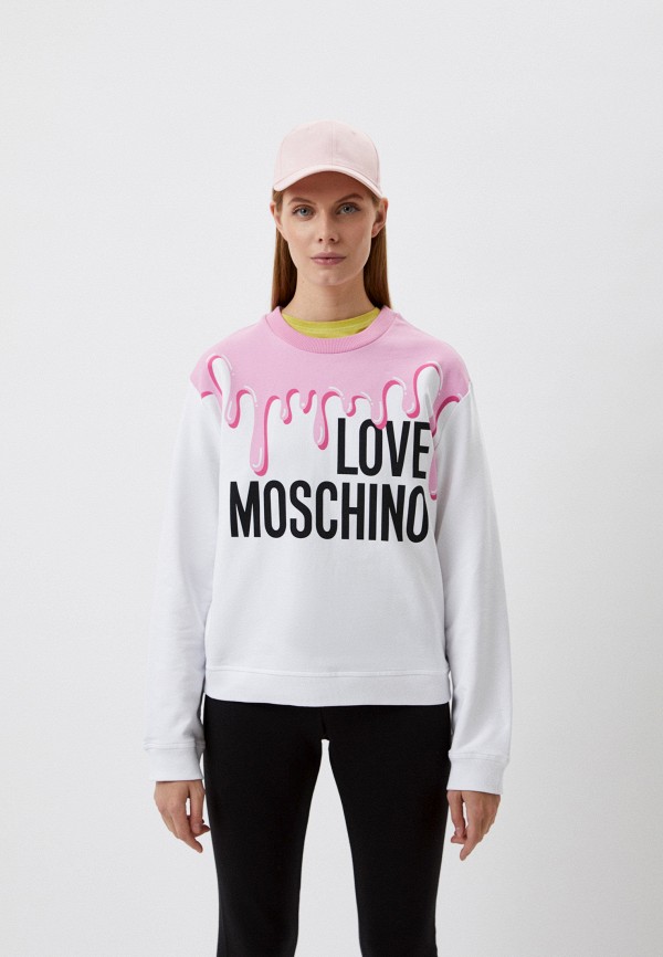 

Свитшот Love Moschino, Белый
