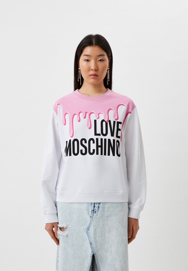 

Свитшот Love Moschino, Белый