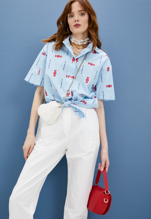 

Брюки Love Moschino, Белый, Love Moschino RTLAAH314701