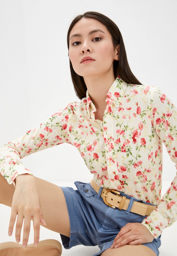 

Рубашка Polo Ralph Lauren, Бежевый, Polo Ralph Lauren RTLAAH349601