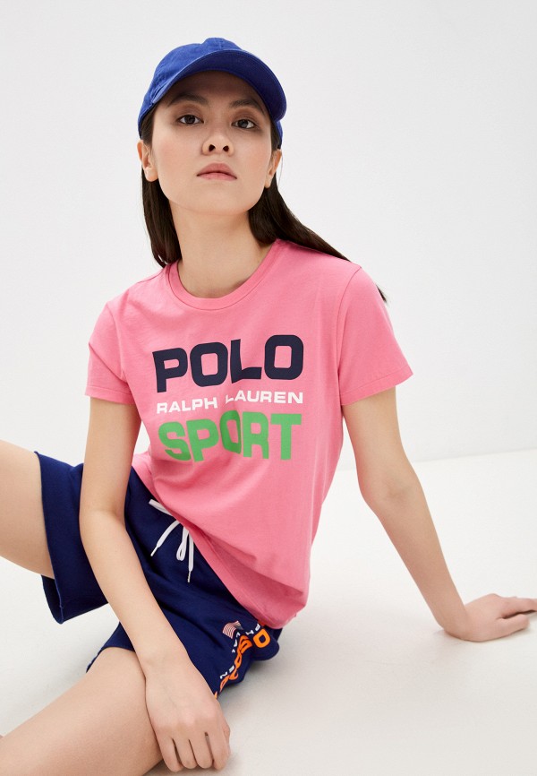 

Футболка Polo Ralph Lauren, Розовый, Polo Ralph Lauren RTLAAH353501