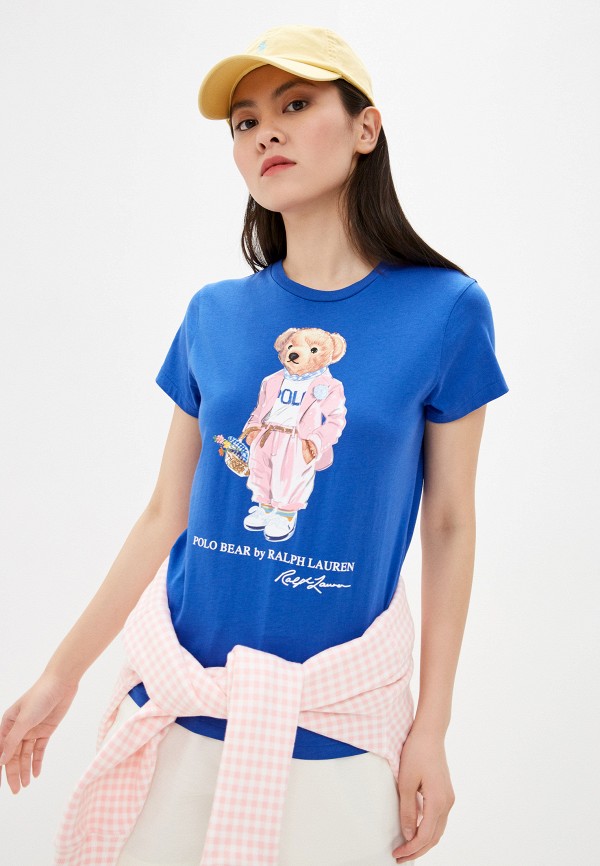 

Футболка Polo Ralph Lauren, Синий, Polo Ralph Lauren RTLAAH354401