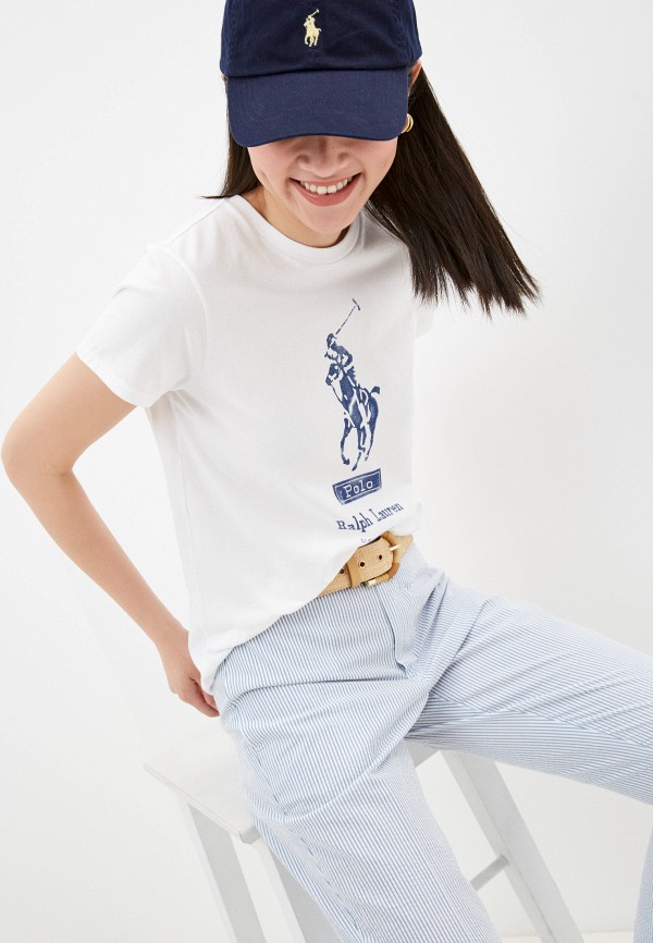 

Футболка Polo Ralph Lauren, Белый, Polo Ralph Lauren RTLAAH355801