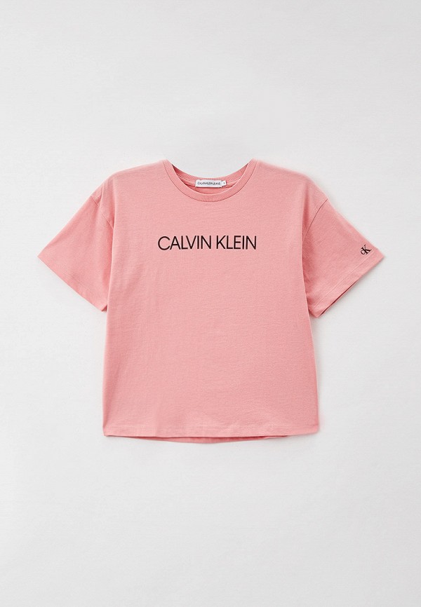 

Футболка Calvin Klein Jeans, Розовый, Calvin Klein Jeans RTLAAH451701